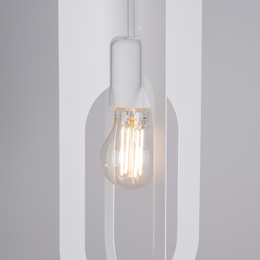 Κρεμαστό φωτιστικό οροφής NICUS 1xE27/15W/230V λευκό