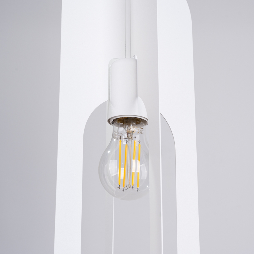 Κρεμαστό φωτιστικό οροφής NICUS 1xE27/15W/230V λευκό