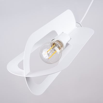 Κρεμαστό φωτιστικό οροφής NICUS 1xE27/15W/230V λευκό