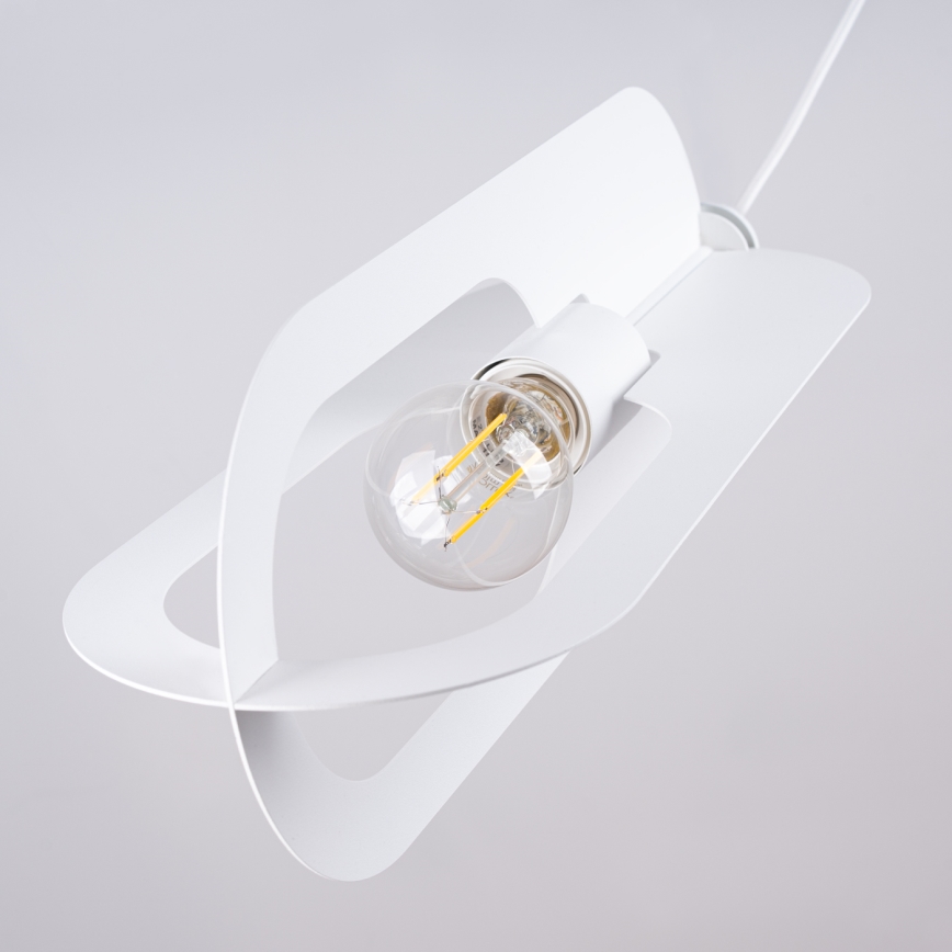 Κρεμαστό φωτιστικό οροφής NICUS 1xE27/15W/230V λευκό