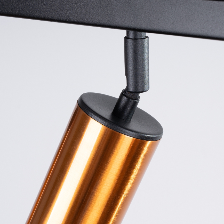 Φωτιστικό σποτ WINX 3xGU10/10W/230V μαύρο/χαλκός