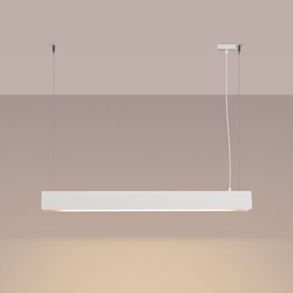 Κρεμαστό φωτιστικό οροφής LED SPARK 1xG13/8,5W/230V λευκό
