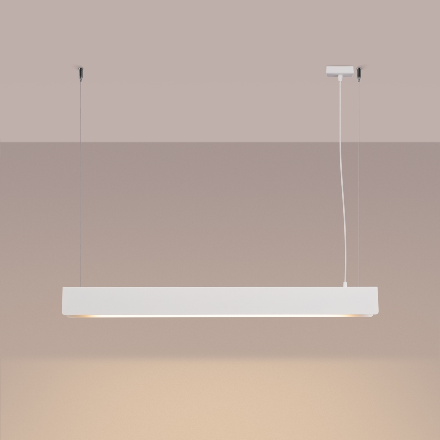 Κρεμαστό φωτιστικό οροφής LED SPARK 1xG13/8,5W/230V λευκό