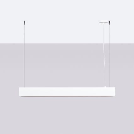Κρεμαστό φωτιστικό οροφής LED SPARK 1xG13/8,5W/230V λευκό