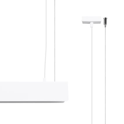 Κρεμαστό φωτιστικό οροφής LED SPARK 1xG13/8,5W/230V λευκό