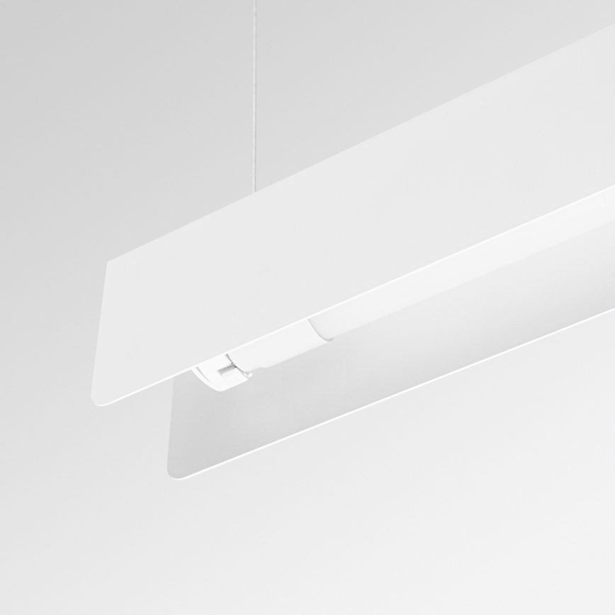 Κρεμαστό φωτιστικό οροφής LED SPARK 1xG13/8,5W/230V λευκό