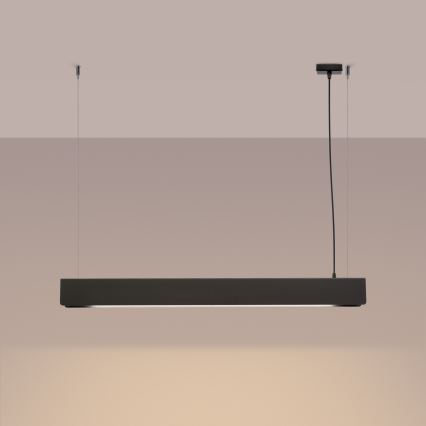  Κρεμαστό φωτιστικό οροφής LED SPARK 1xG13/8,5W/230V μαύρο