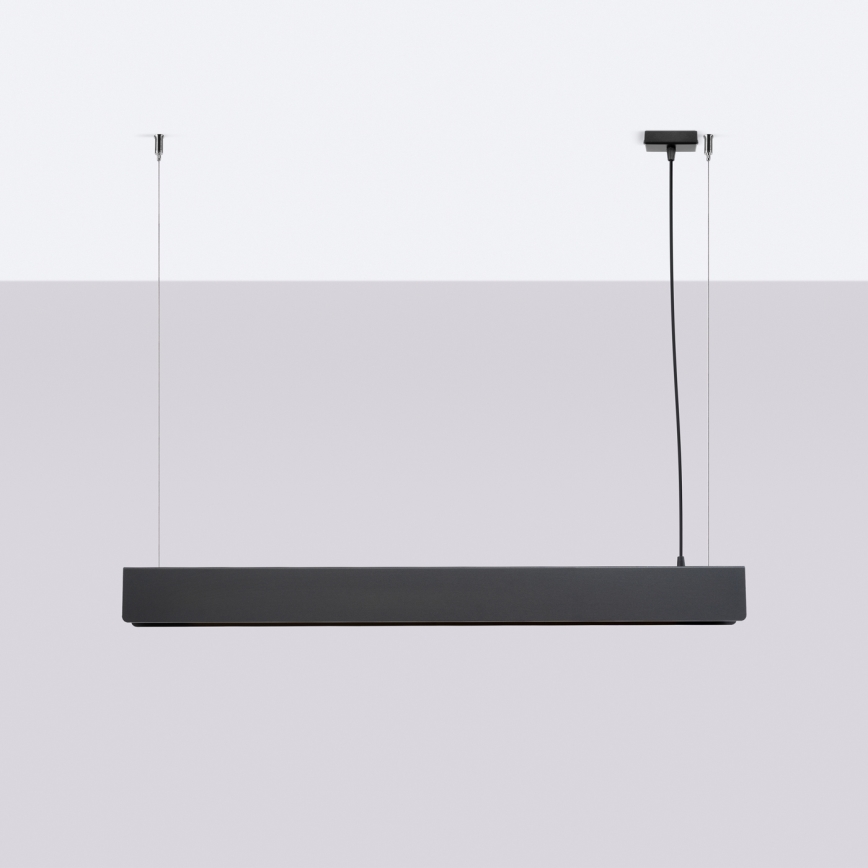  Κρεμαστό φωτιστικό οροφής LED SPARK 1xG13/8,5W/230V μαύρο