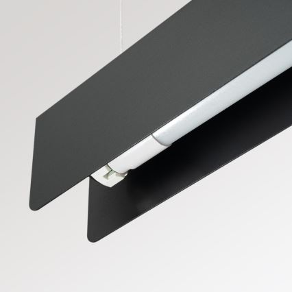  Κρεμαστό φωτιστικό οροφής LED SPARK 1xG13/8,5W/230V μαύρο