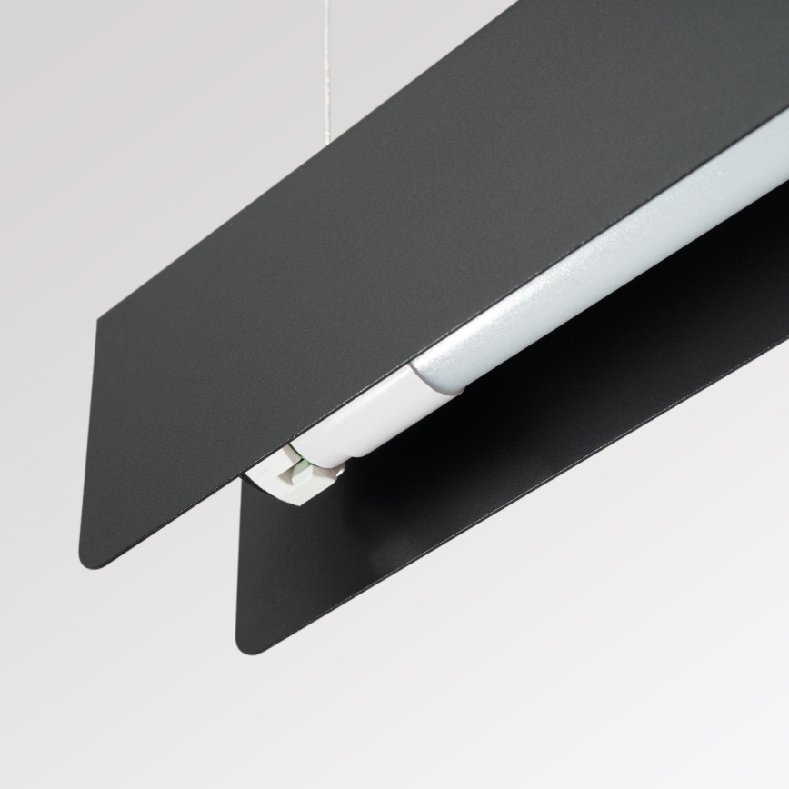  Κρεμαστό φωτιστικό οροφής LED SPARK 1xG13/8,5W/230V μαύρο