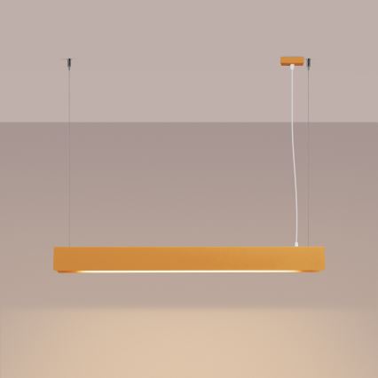  Κρεμαστό φωτιστικό οροφής LED SPARK 1xG13/8,5W/230V χρυσαφί