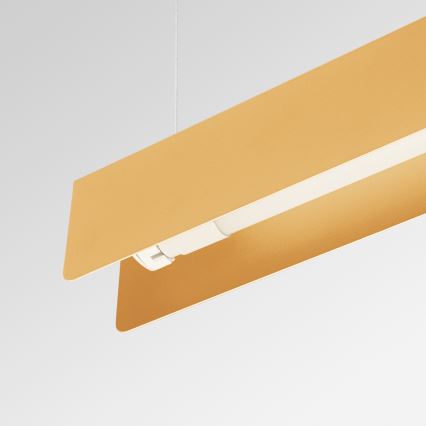  Κρεμαστό φωτιστικό οροφής LED SPARK 1xG13/8,5W/230V χρυσαφί