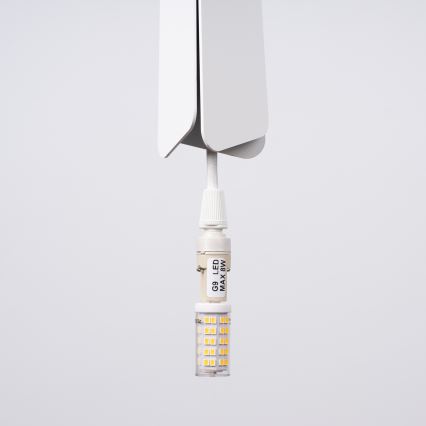 Κρεμαστό φωτιστικό οροφής PRYSM 1xG9/8W/230V λευκό