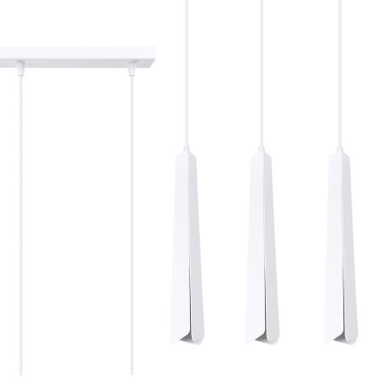 Κρεμαστό φωτιστικό οροφής PRYSM 3xG9/8W/230V λευκό