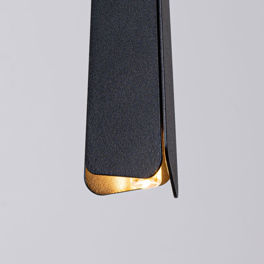 Κρεμαστό φωτιστικό οροφής PRYSM 3xG9/8W/230V μαύρο