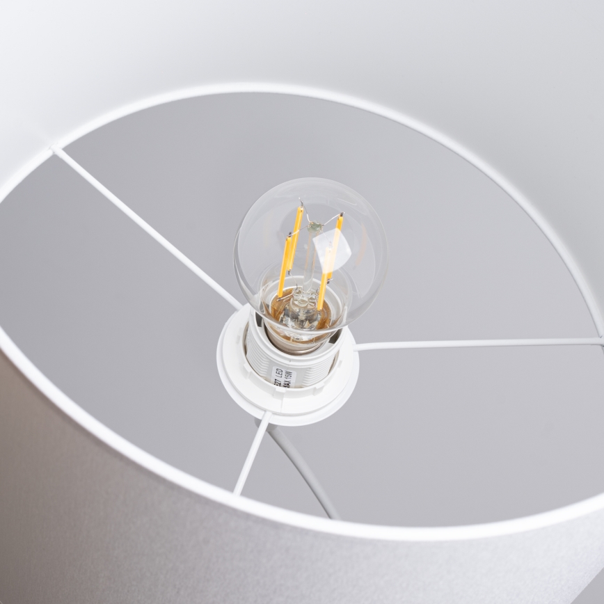 Κρεμαστό φωτιστικό οροφής NOVA 1xE27/15W/230V διάμετρος 30 cm λευκό