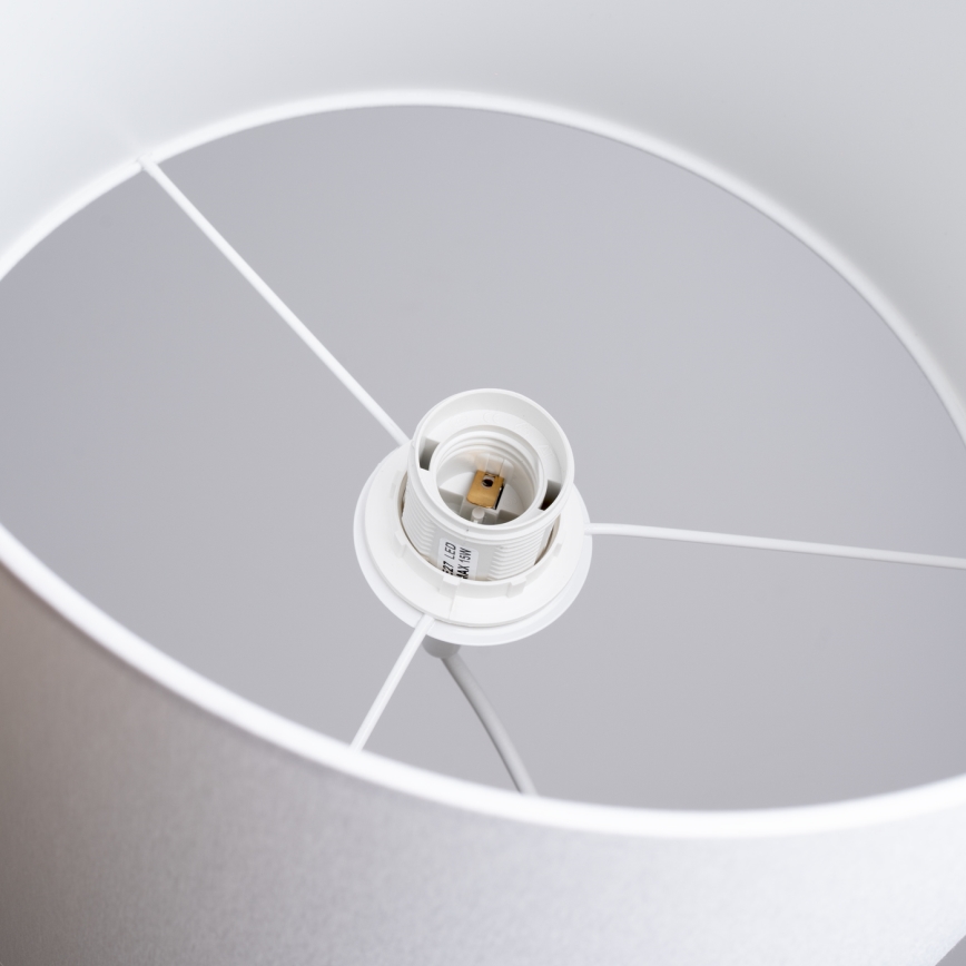 Κρεμαστό φωτιστικό οροφής NOVA 1xE27/15W/230V διάμετρος 30 cm λευκό