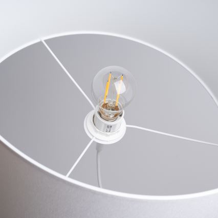 Κρεμαστό φωτιστικό οροφής NOVA 1xE27/15W/230V διάμετρος 40 cm λευκό