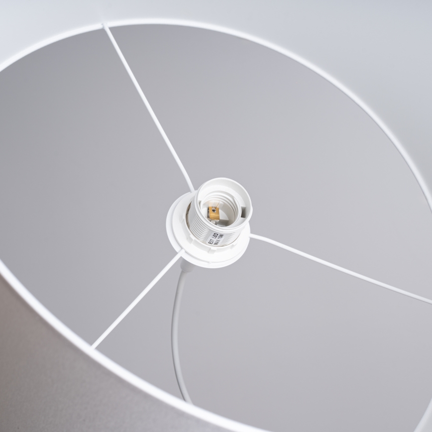 Κρεμαστό φωτιστικό οροφής NOVA 1xE27/15W/230V διάμετρος 40 cm λευκό