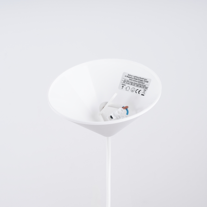 Κρεμαστό φωτιστικό οροφής NOVA 1xE27/15W/230V διάμετρος 40 cm λευκό