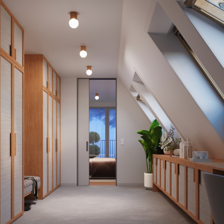 Φωτιστικό σποτ SOLIS 1xG9/8W/230V οξιά