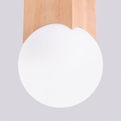 Φωτιστικό σποτ SOLIS 1xG9/8W/230V οξιά