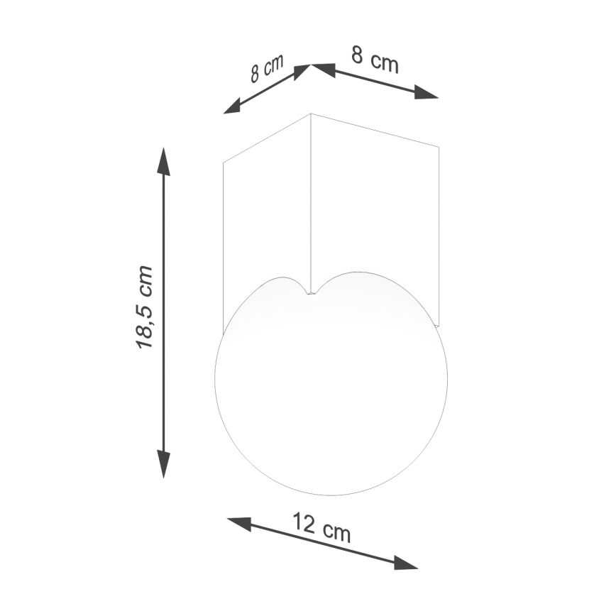 Φωτιστικό σποτ SOLIS 1xG9/8W/230V οξιά