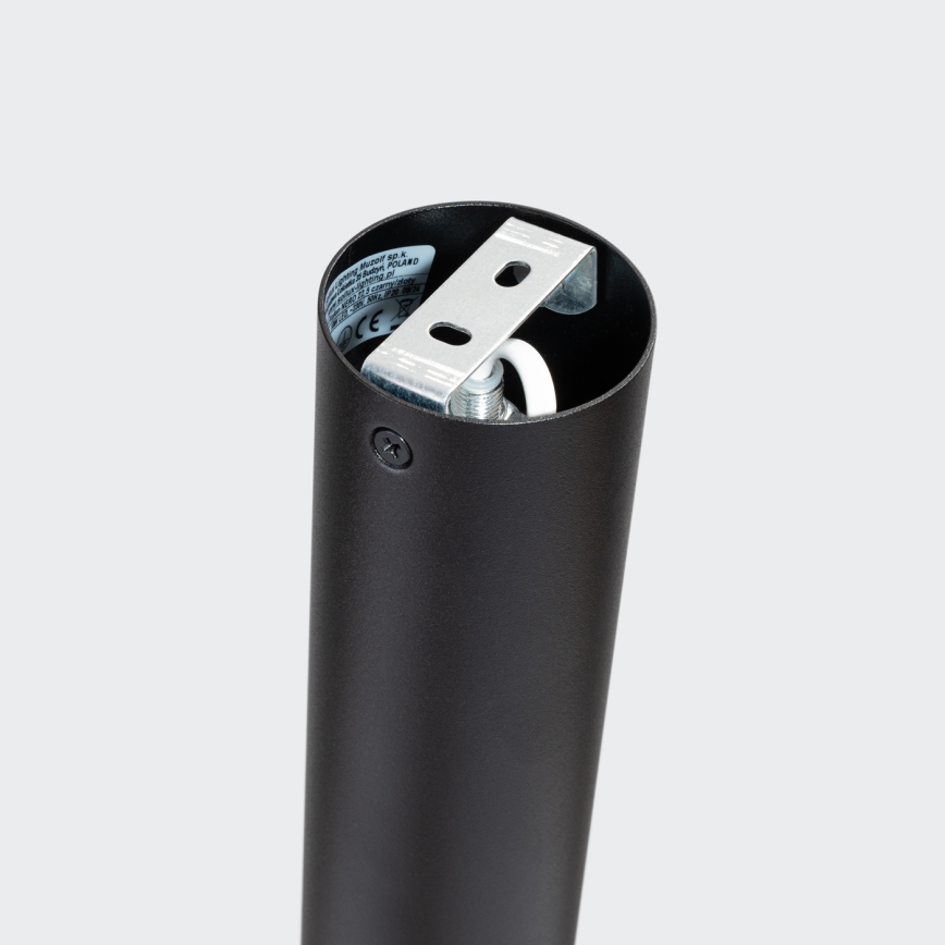 Φωτιστικό σποτ NERO 1xGU10/10W/230V 22,5 cm μαύρο/χρυσό