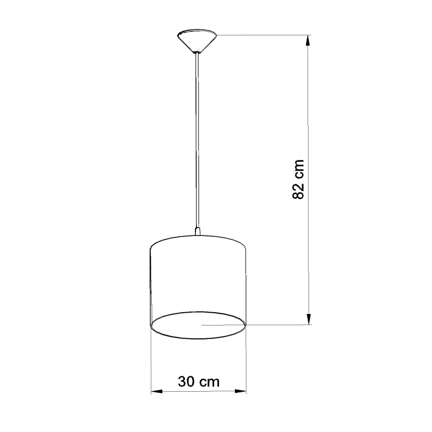 Παιδικό κρεμαστό φωτιστικό οροφής OWLS 1xE27/15W/230V διάμετρος 30 cm owls