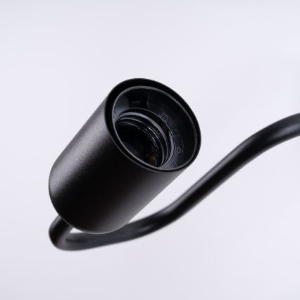 Λάμπα τοίχου VECTOR 1xE27/15W/230V μαύρο