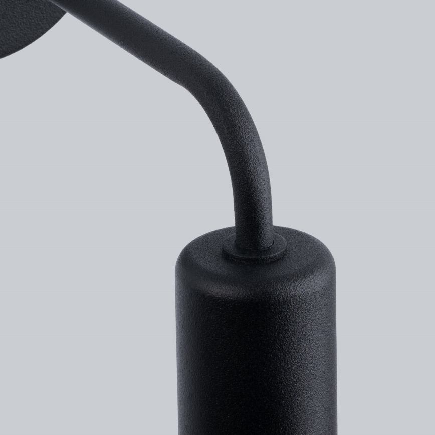 Λάμπα τοίχου NORAH 1xE27/15W/230V μαύρο