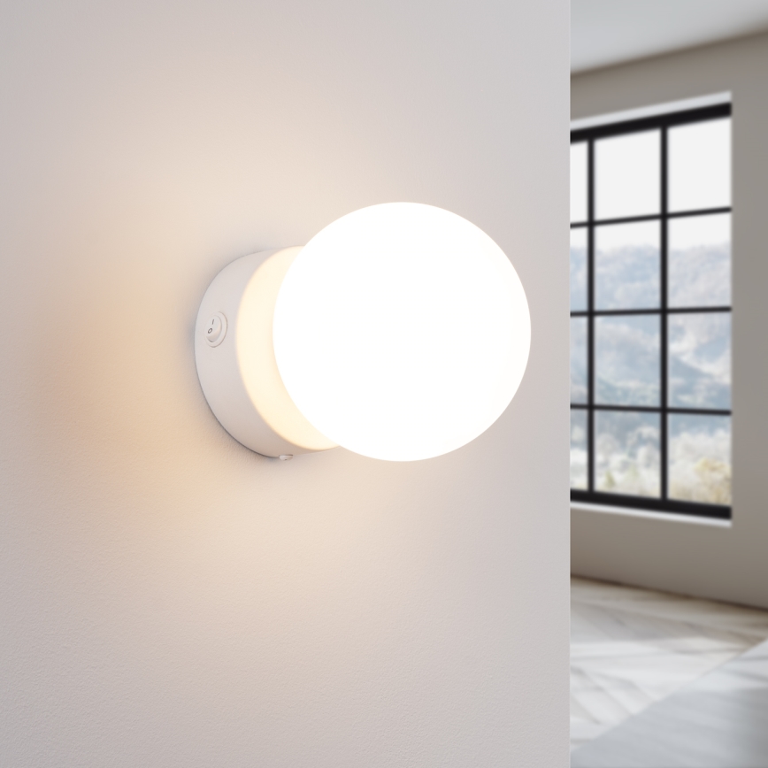 Φωτιστικό τοίχου YOLI 1xG9/8W/230V λευκό