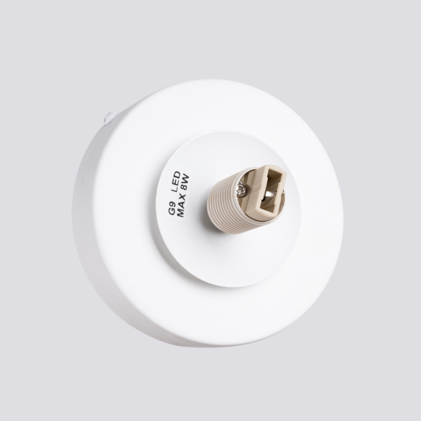 Φωτιστικό τοίχου YOLI 1xG9/8W/230V λευκό