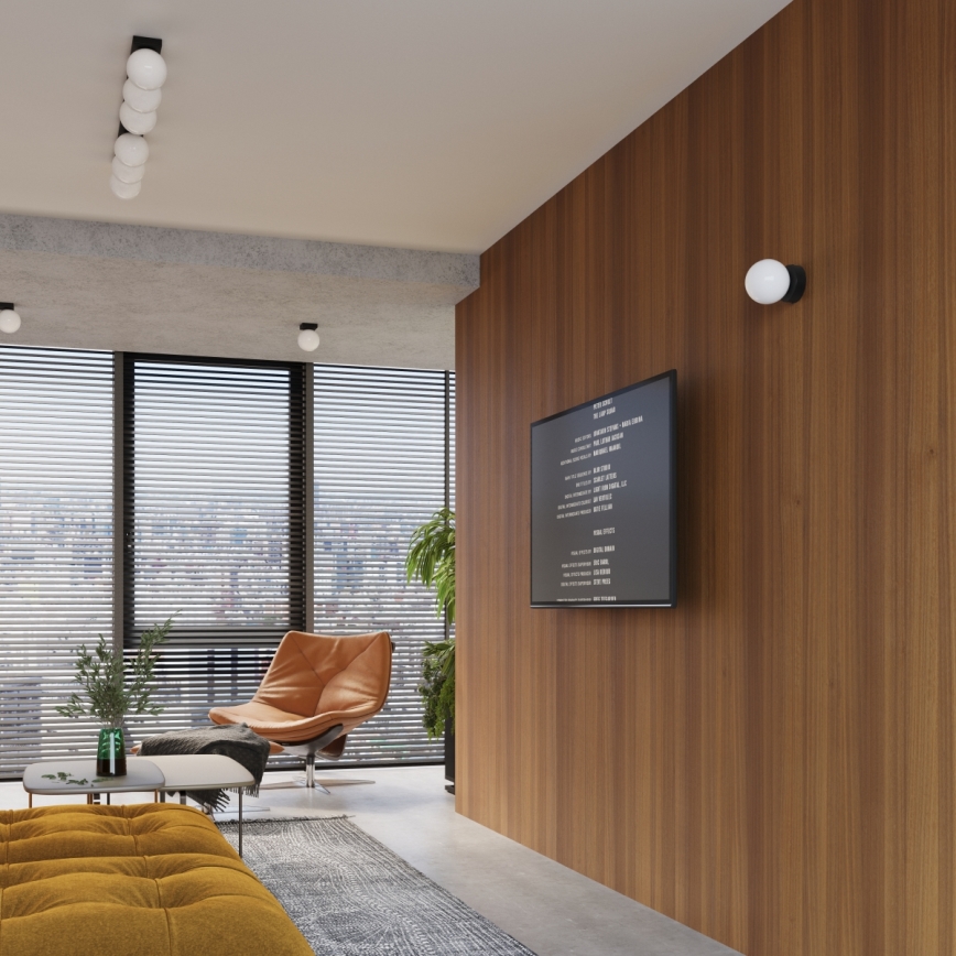 Φωτιστικό τοίχου YOLI 1xG9/8W/230V μαύρο