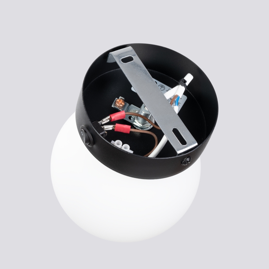 Φωτιστικό τοίχου YOLI 1xG9/8W/230V μαύρο