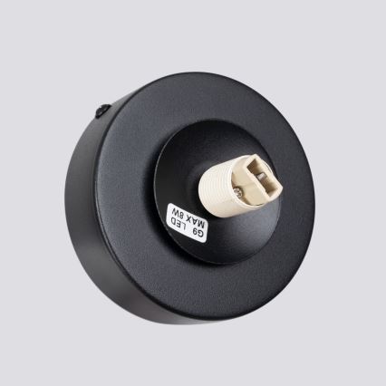 Φωτιστικό τοίχου YOLI 1xG9/8W/230V μαύρο