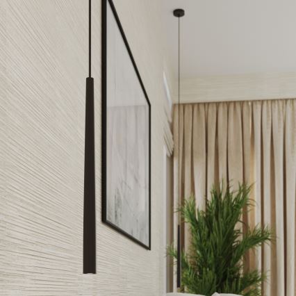 Κρεμαστό φωτιστικό οροφής BLISS 1xG9/8W/230V μαύρο