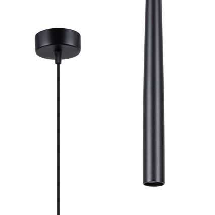 Κρεμαστό φωτιστικό οροφής BLISS 1xG9/8W/230V μαύρο