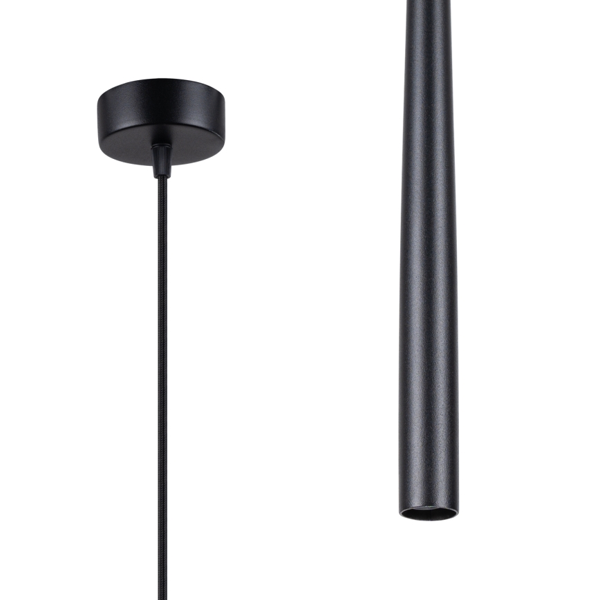 Κρεμαστό φωτιστικό οροφής BLISS 1xG9/8W/230V μαύρο