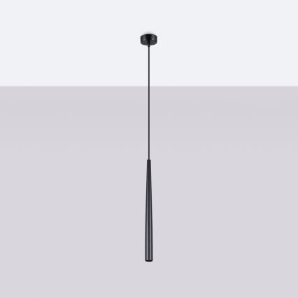 Κρεμαστό φωτιστικό οροφής BLISS 1xG9/8W/230V μαύρο