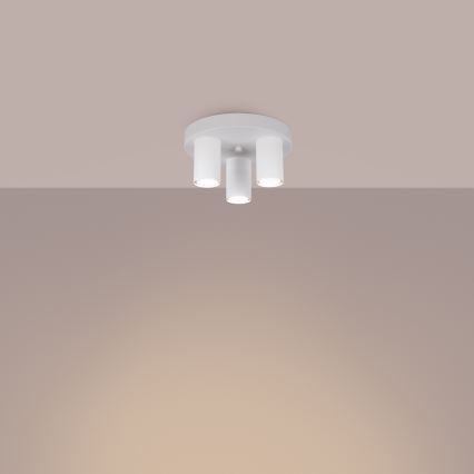 Φωτιστικό σποτ LAGOS 3xGU10/10W/230V λευκό