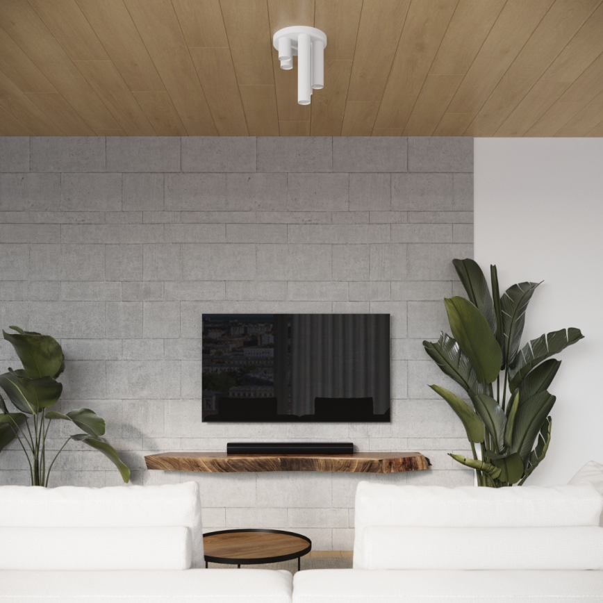 Φωτιστικό σποτ LAGOS 5xGU10/10W/230V λευκό