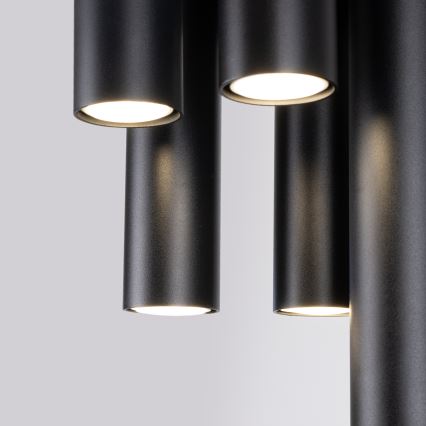 Φωτιστικό σποτ LAGOS 5xGU10/10W/230V μαύρο