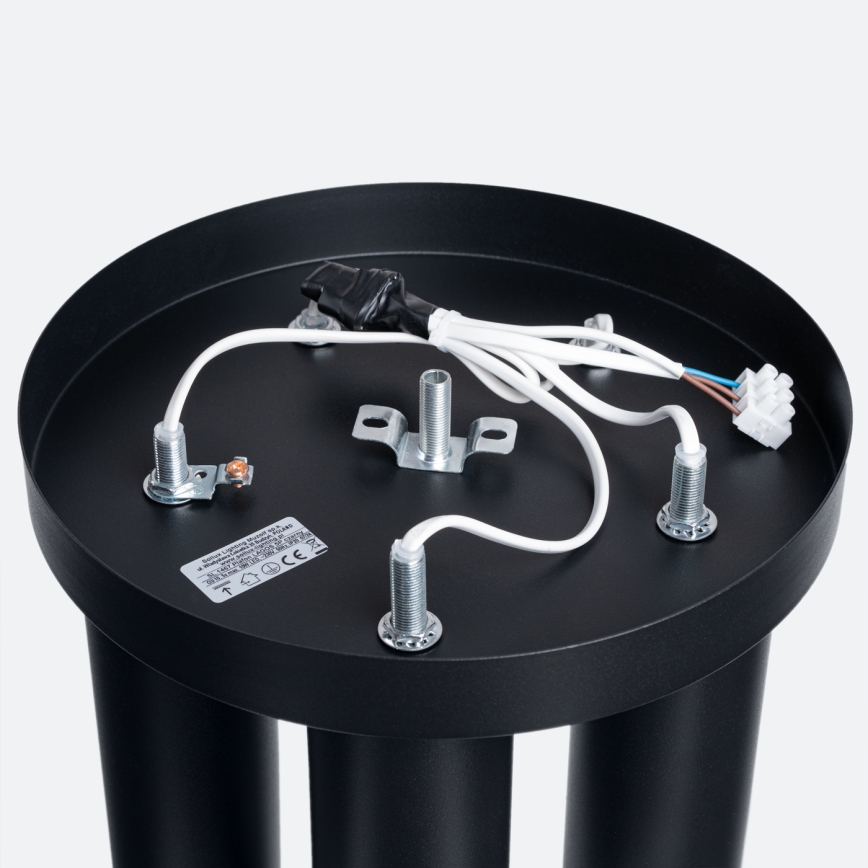 Φωτιστικό σποτ LAGOS 5xGU10/10W/230V μαύρο