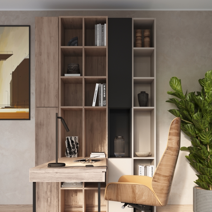 Eπιτραπέζιο φωτιστικό PASTELO 1xG9/8W/230V μαύρο