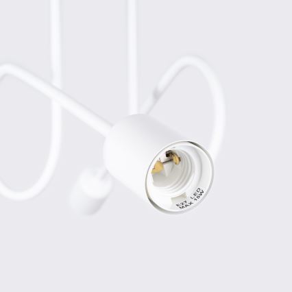 Πλαφονιέρα οροφής LOOP 2xE27/15W/230V λευκό