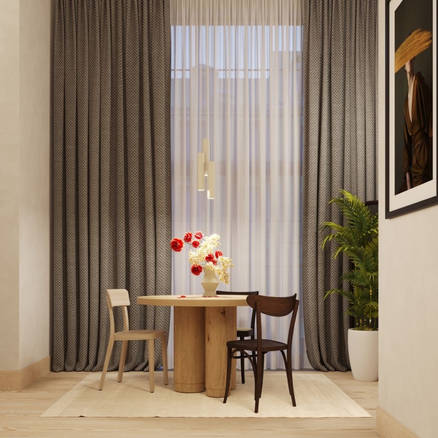 Κρεμαστό φωτιστικό οροφής LAGOS 1xGU10/10W/230V κρεμ