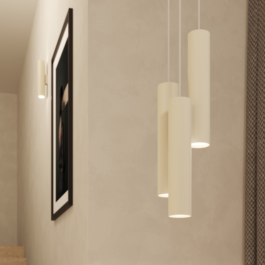 Φωτιστικό τοίχου LAGOS 2xGU10/10W/230V κρεμ