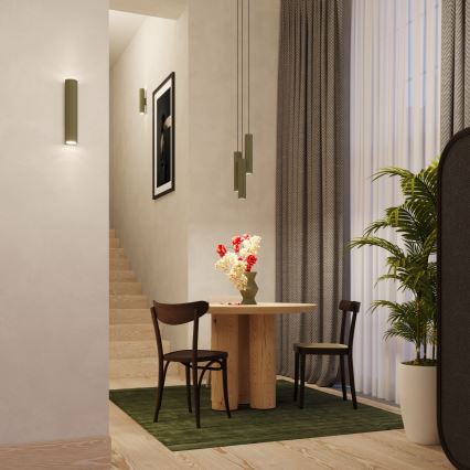 Κρεμαστό φωτιστικό οροφής LAGOS 1xGU10/10W/230V πράσινο