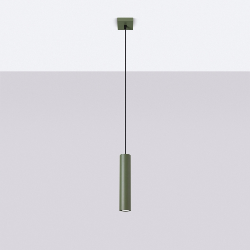 Κρεμαστό φωτιστικό οροφής LAGOS 1xGU10/10W/230V πράσινο